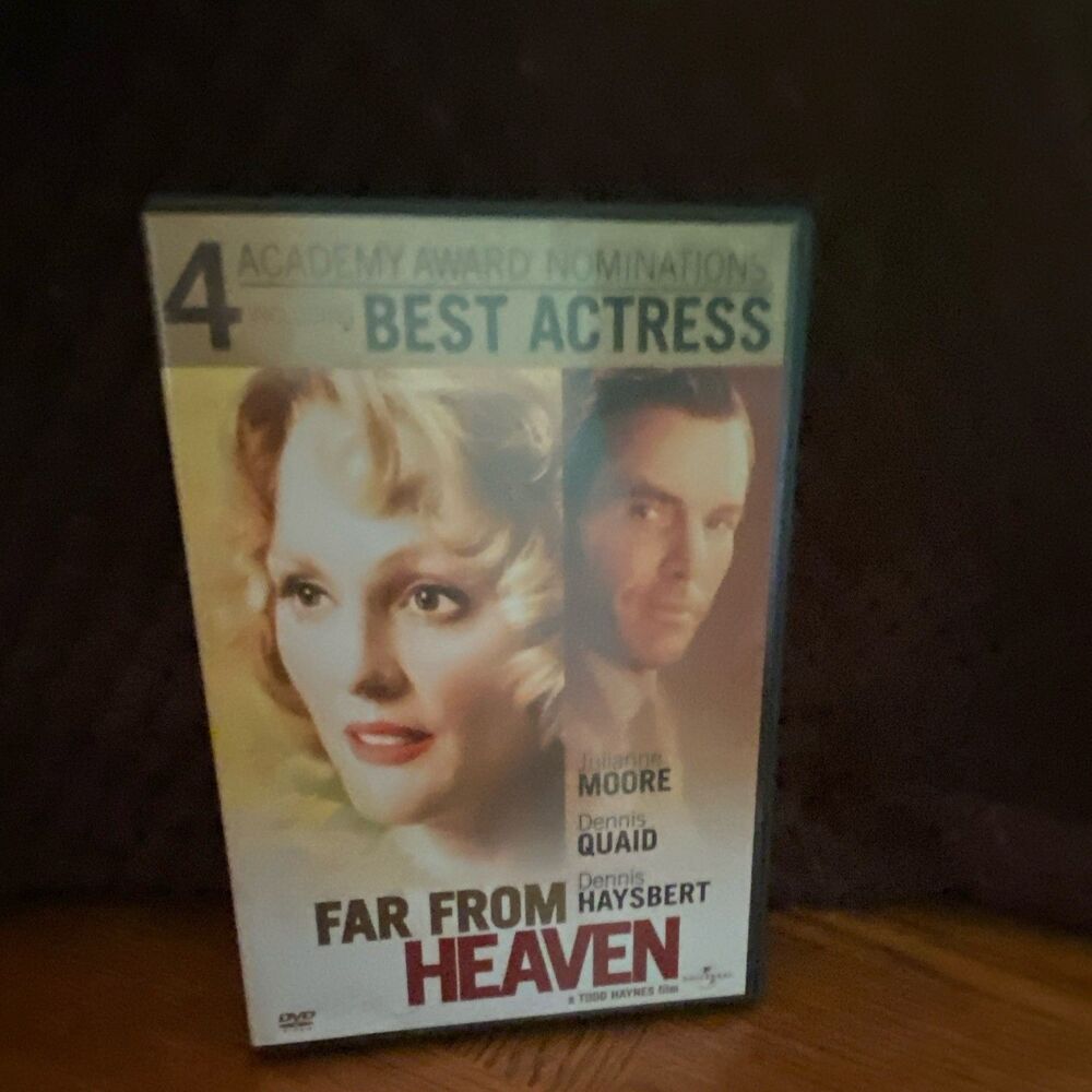 FAR FROM HEAVEN TODD HAYNES DVD WIDESCREEN MOORE QUAID PG-13 DRAMA